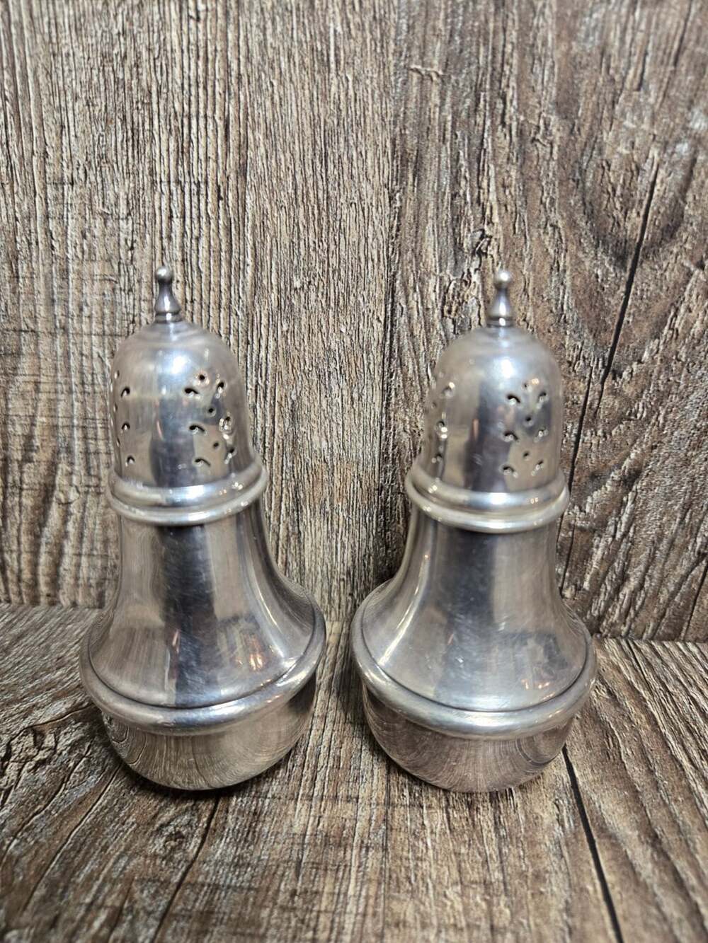 International Silver Company Epns Salt And Pepper Shakers 163